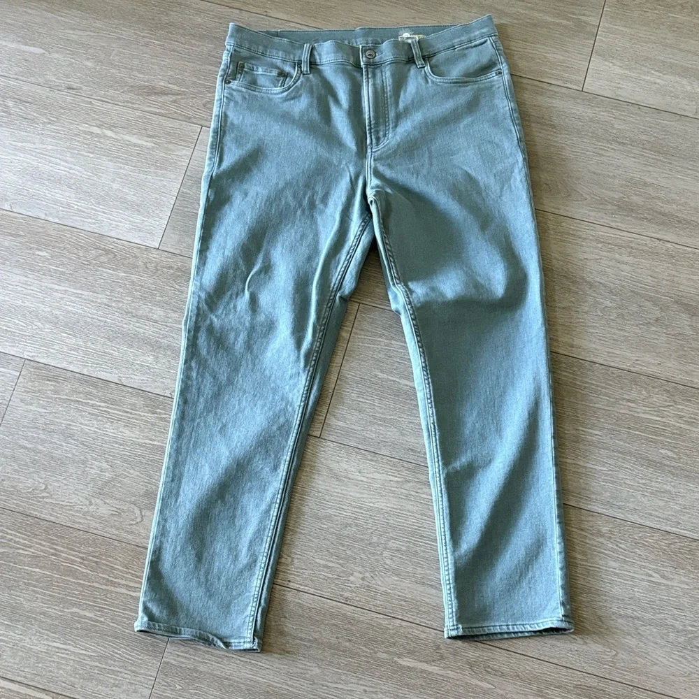 Men’s Faherty Sunwashed Blue Jeans 36x30 - Picture 5 of 7